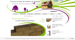 Desktop Screenshot of guide-maison-ecologique.com